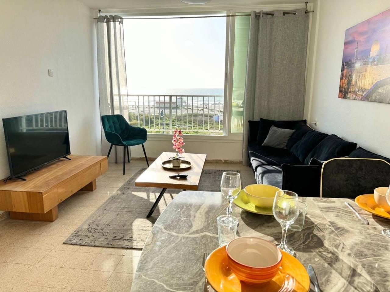 Amazing Sea View Daire Qiryat Yam Dış mekan fotoğraf